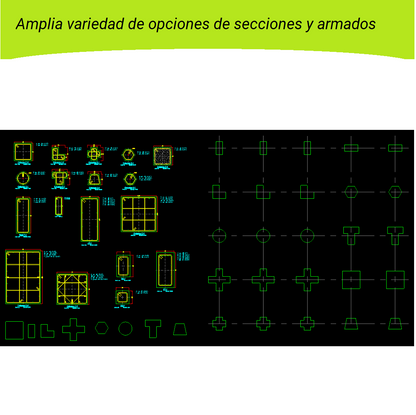 Generador de Secciones de Concreto para AutoCAD