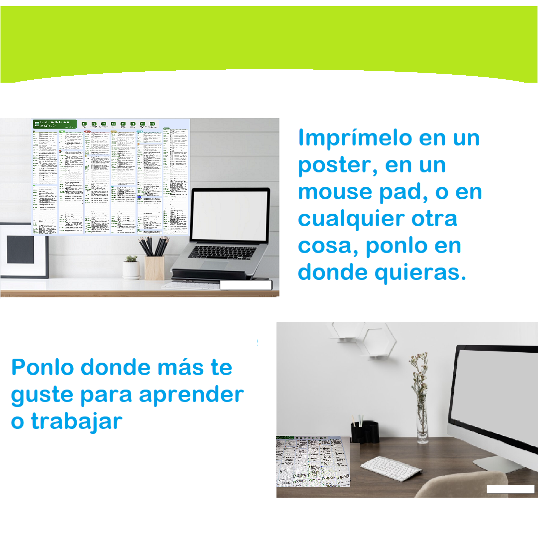 Archivo digital Excel español, funciones J-Y